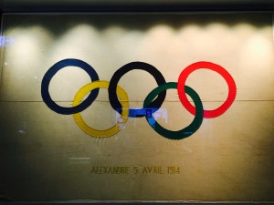 Sortie au musée olympique